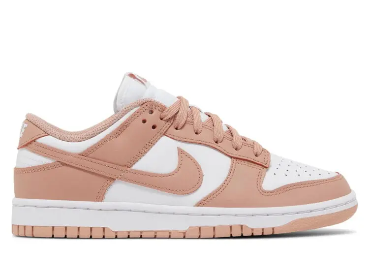 nike dunk low rose whisper (w)