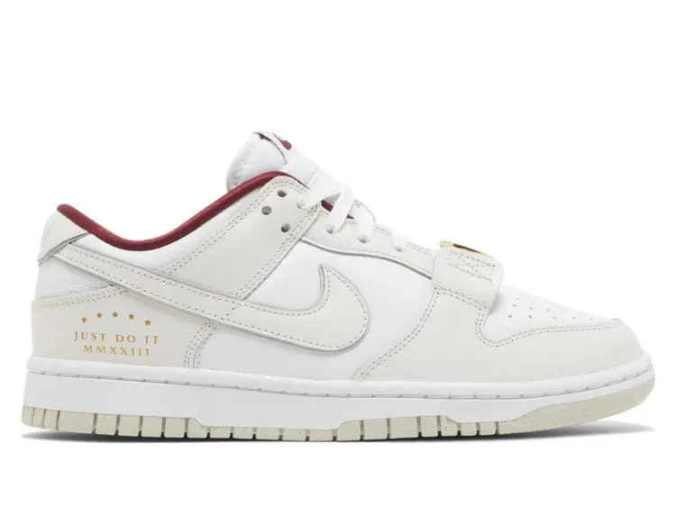 nike dunk low se just do it white phantom (w)