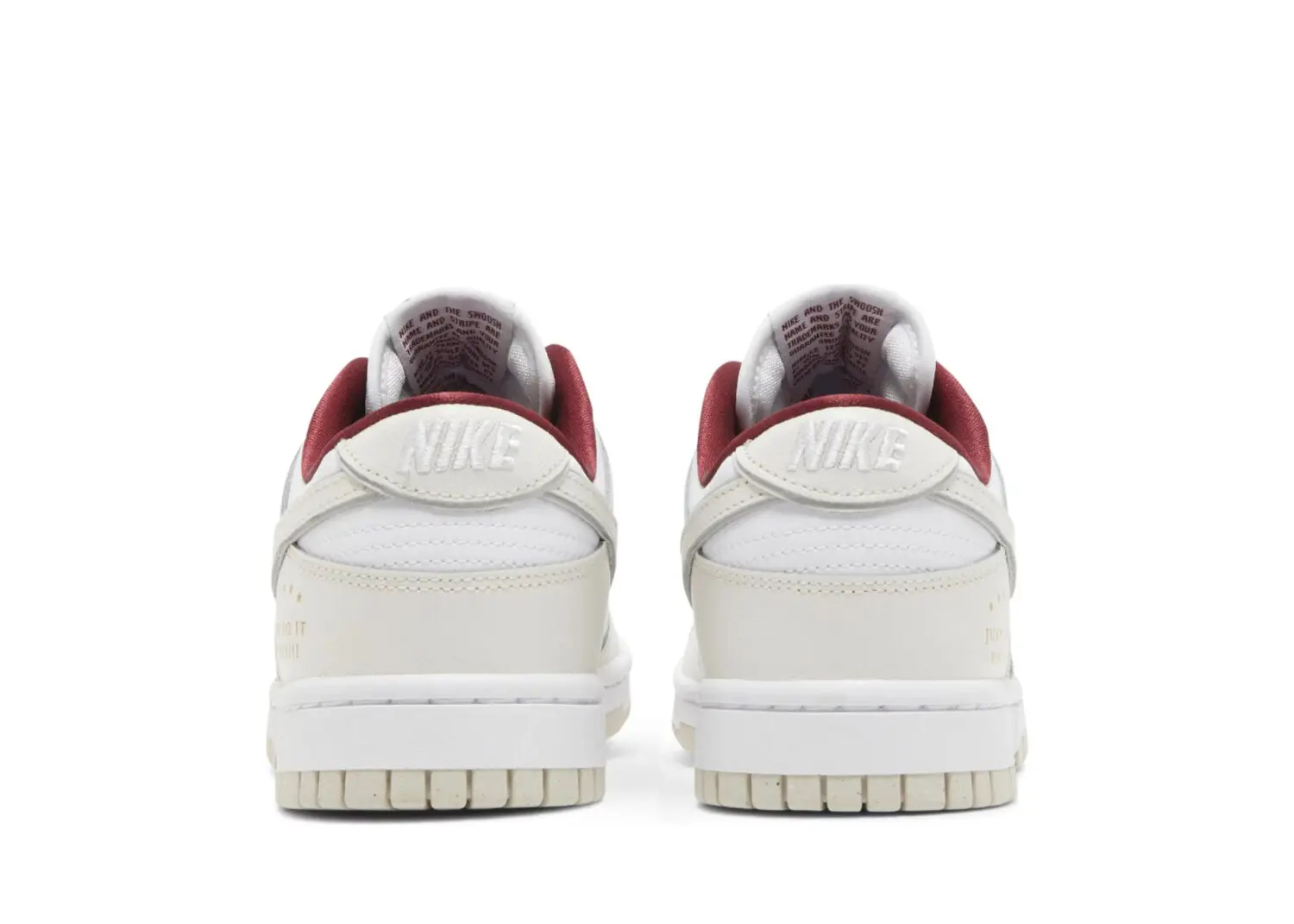 nike dunk low se just do it white phantom (w)3