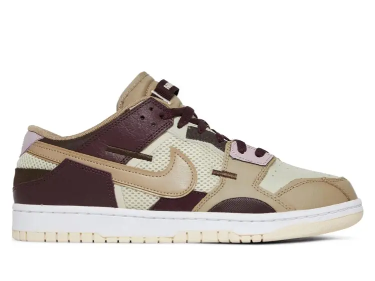 nike dunk low scrap latte