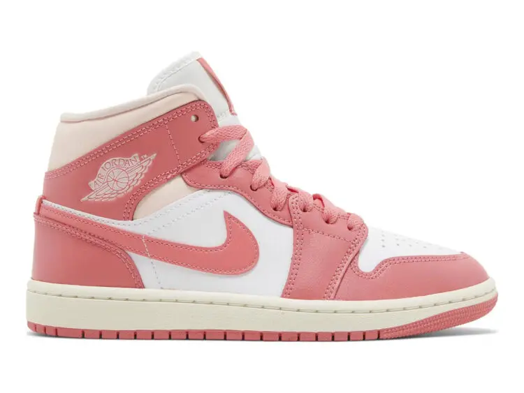 nike air jordan 1 mid strawberries and cream (w)