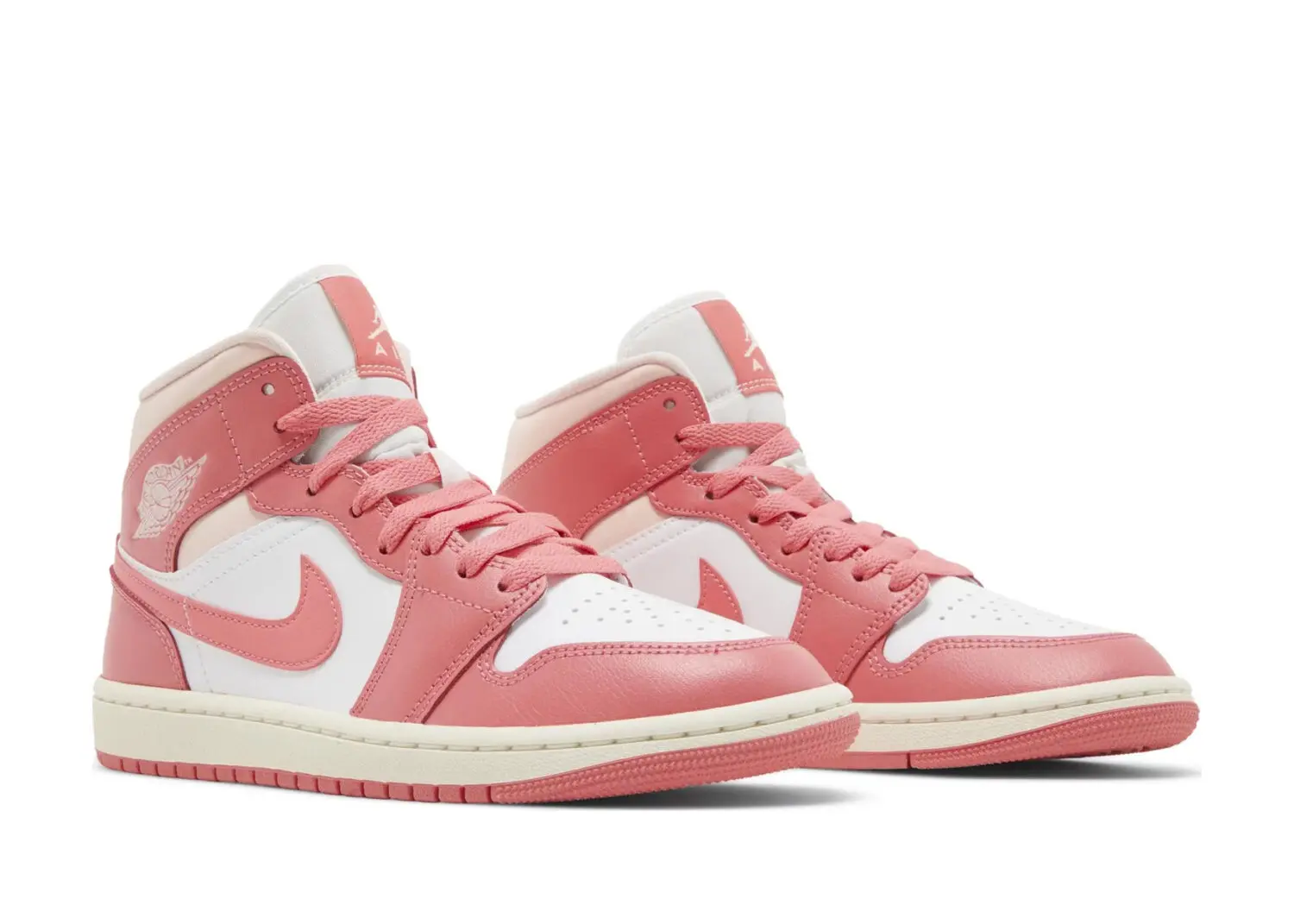 nike air jordan 1 mid strawberries and cream (w)5