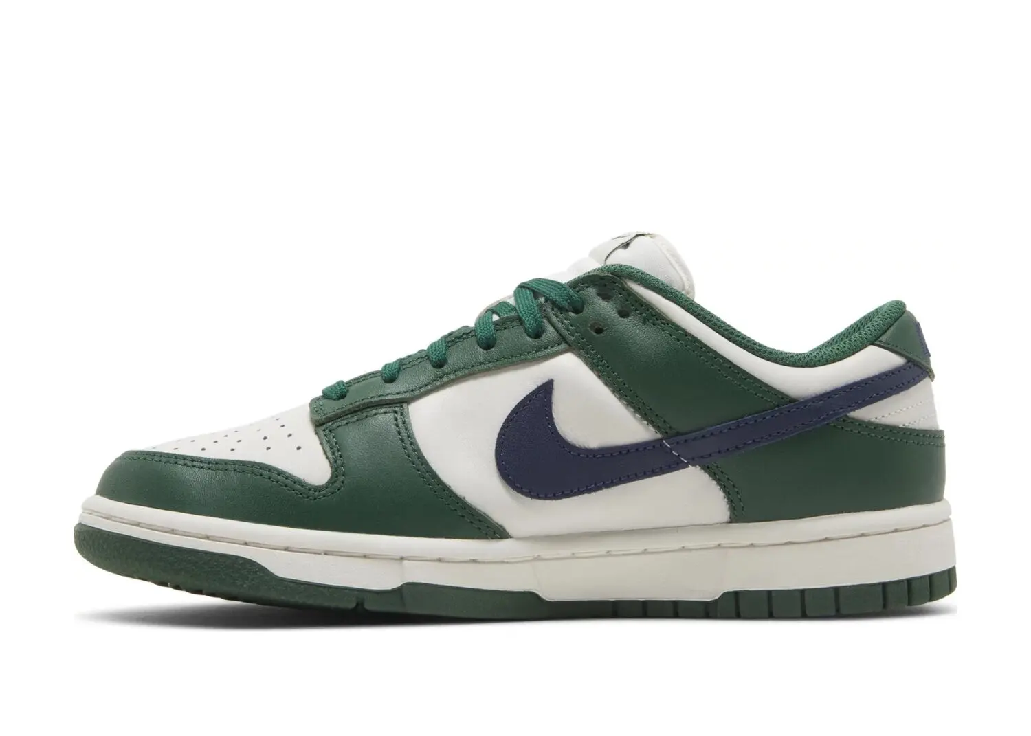 nike dunk low retro gorge green midnight navy (w)