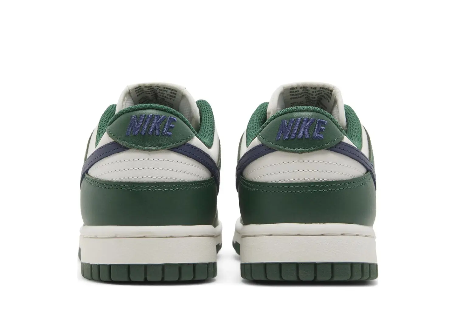 nike dunk low retro gorge green midnight navy (w)