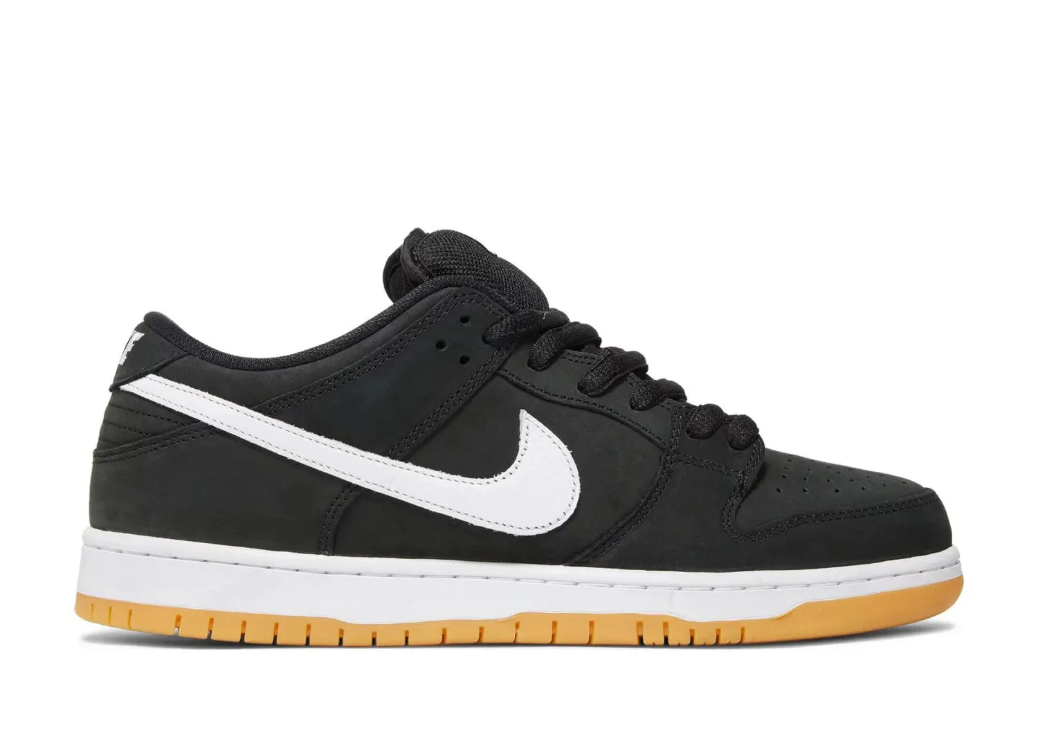 nike sb dunk low pro black gum