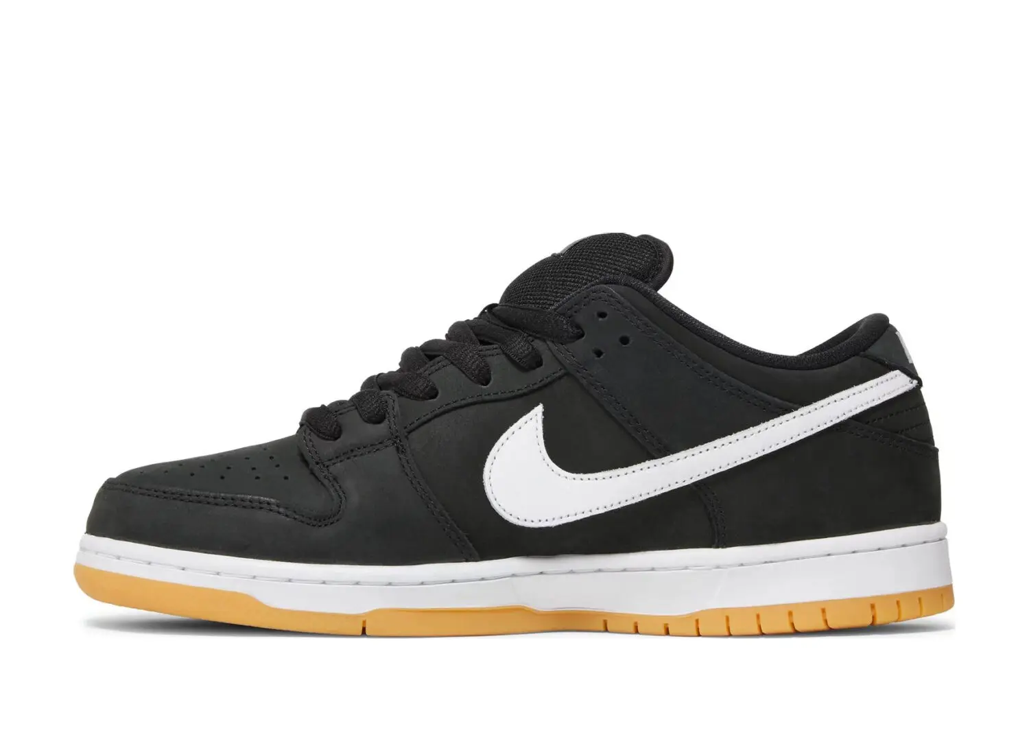 nike sb dunk low pro black gum2