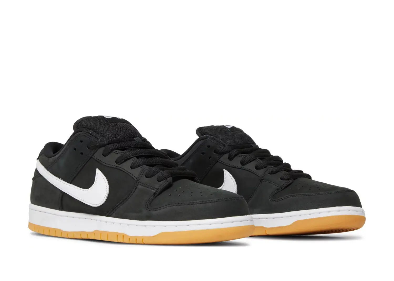 nike sb dunk low pro black gum5