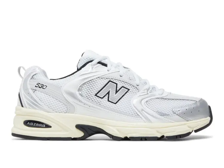 new balance 530 silver cream