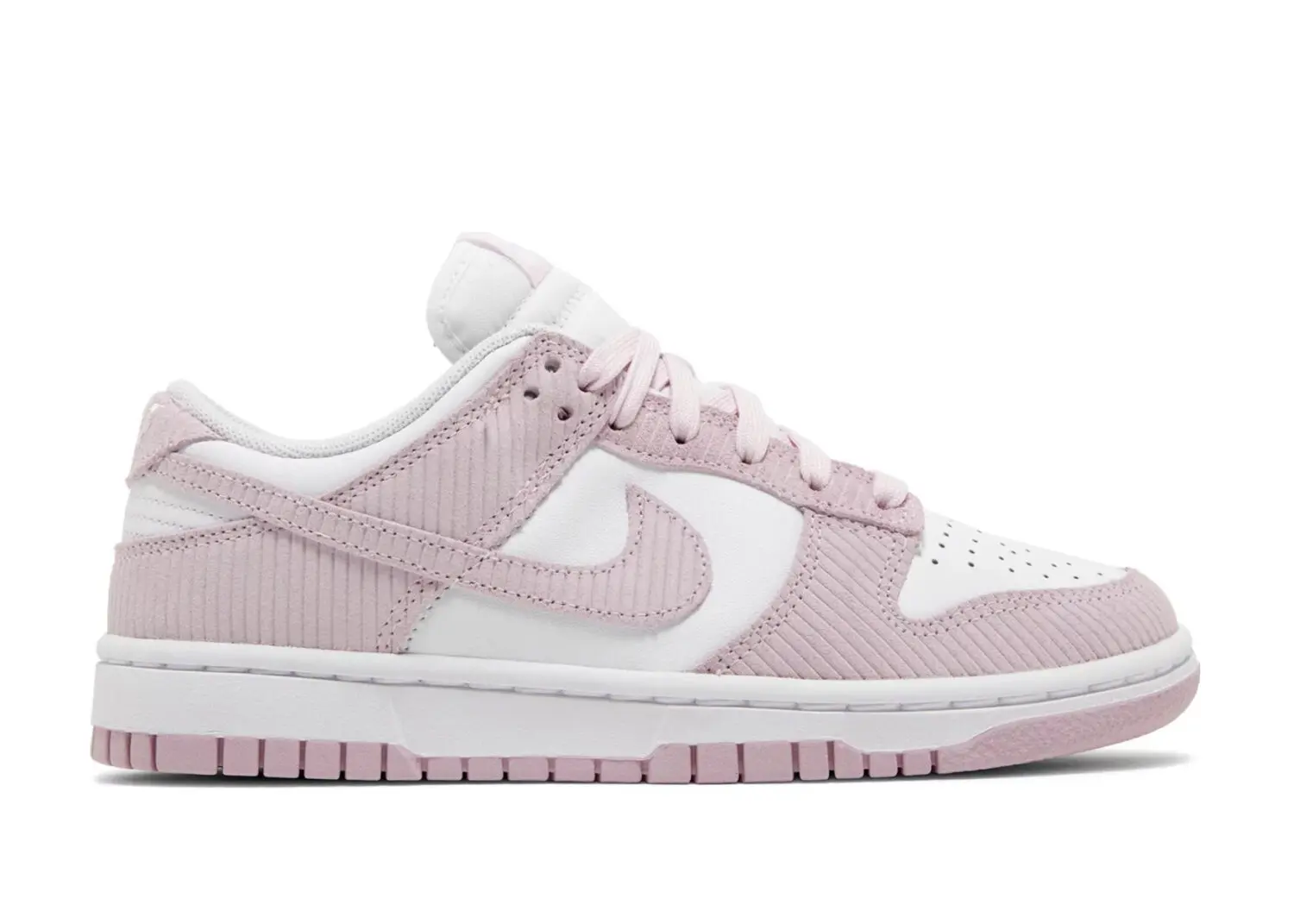 nike dunk low pink corduroy (w)