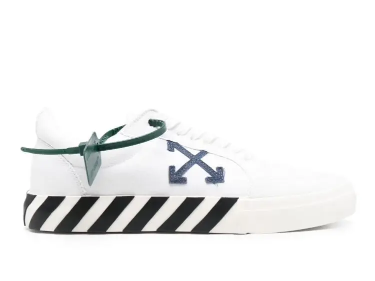 off white vulc low white navy fw22