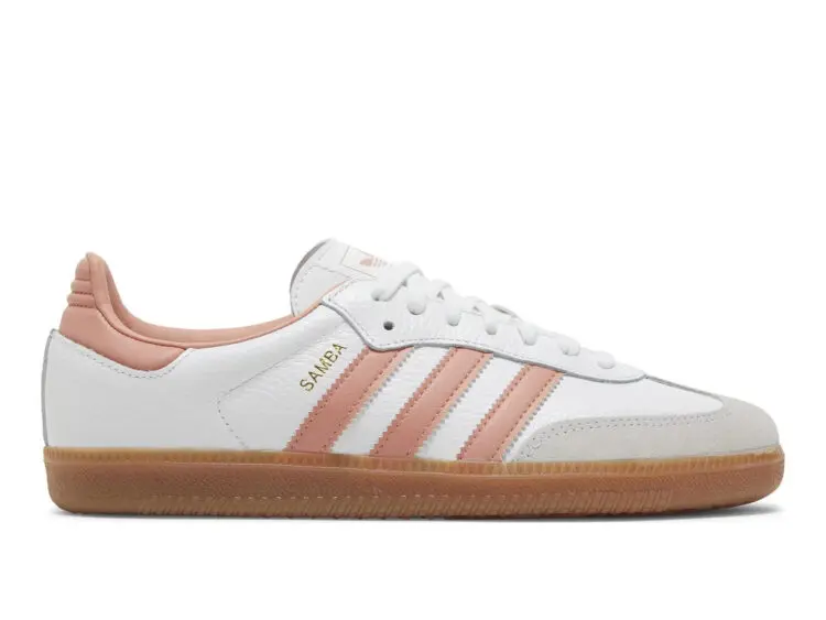 adidas samba og white wonder clay gum (w)