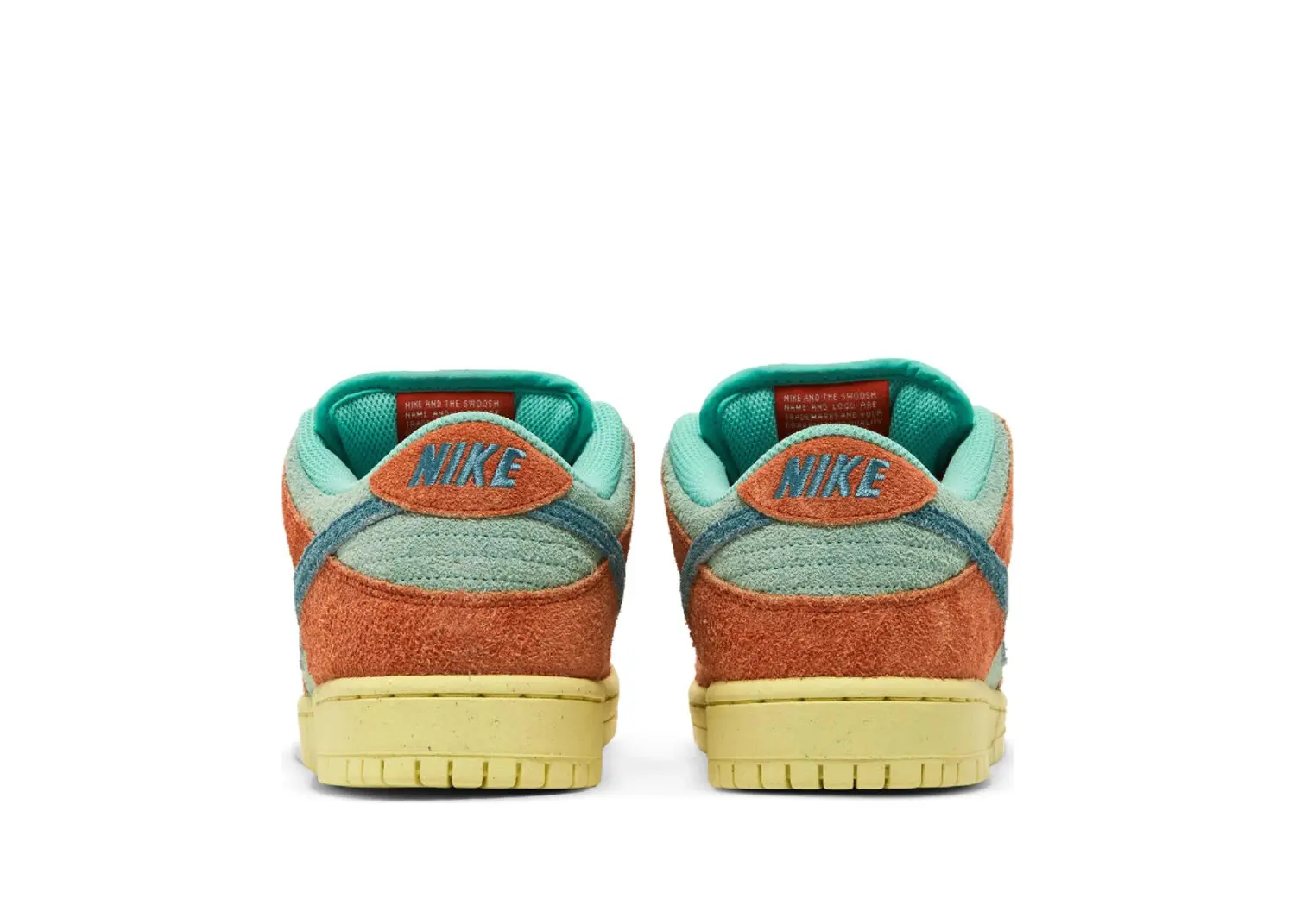 nike sb dunk low orange emerald rise3