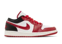nike air jordan 1 low reverse black toe (w)