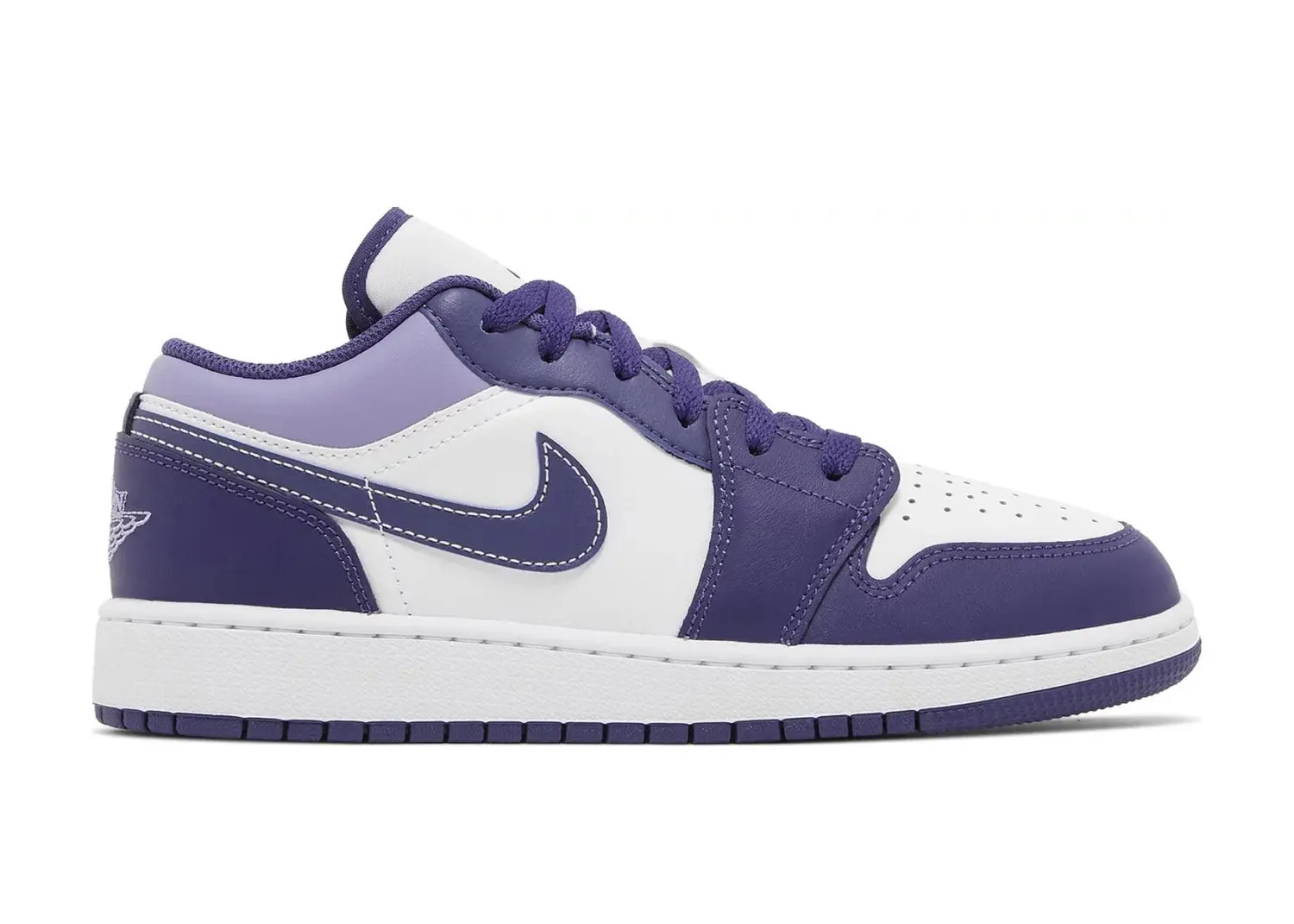 nike air jordan 1 low sky j purple (gs)