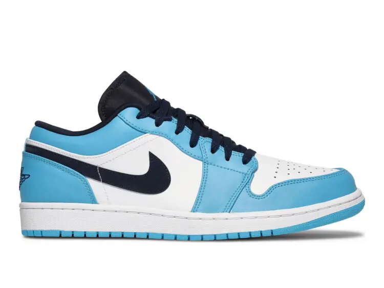 nike air jordan 1 low unc (2021)