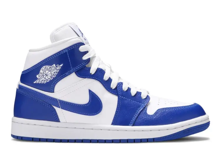 nike air jordan 1 mid kentucky blue (w)