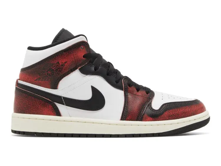 nike air jordan 1 mid wear away chicago
