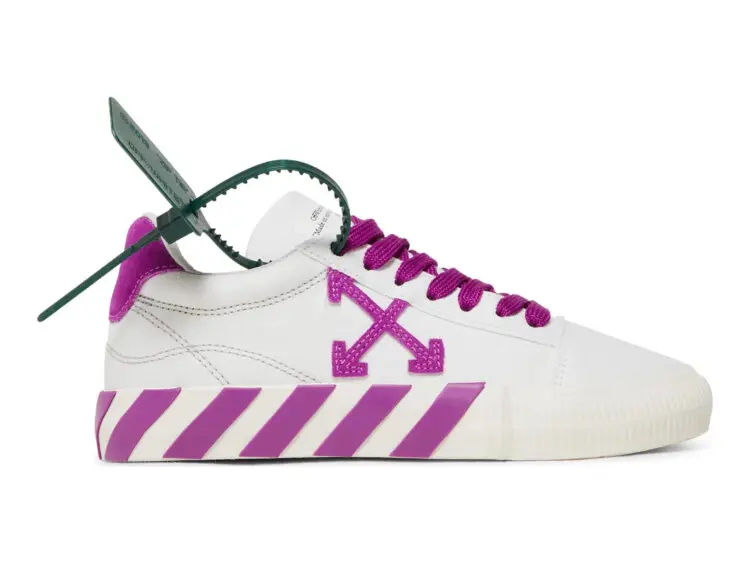 off white vulcanized low white fuchsia (w)