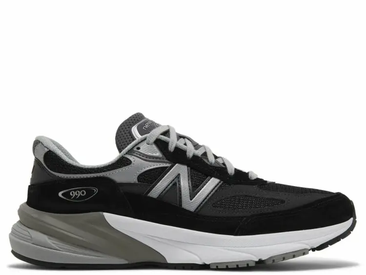 new balance 990v6 miusa black grey white