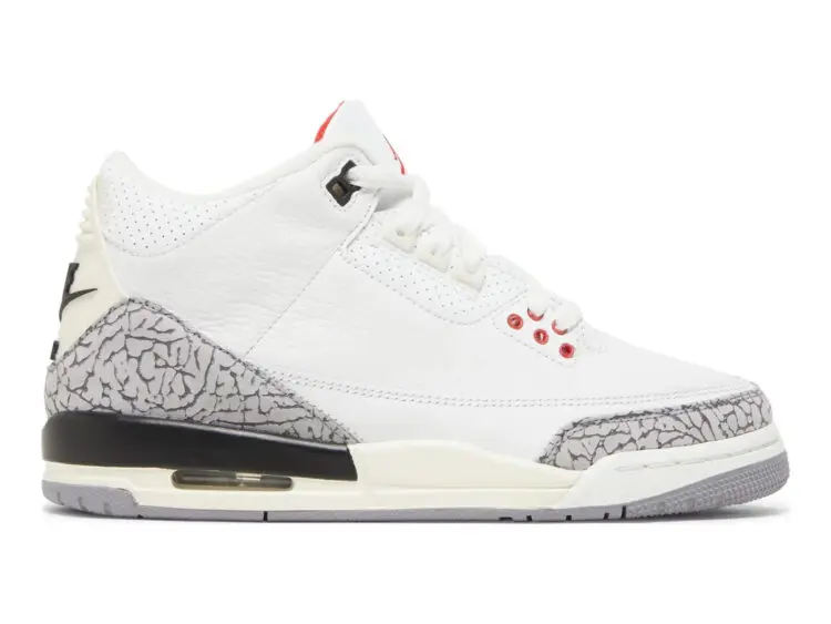 nike air jordan 3 retro white cement reimagined (gs)