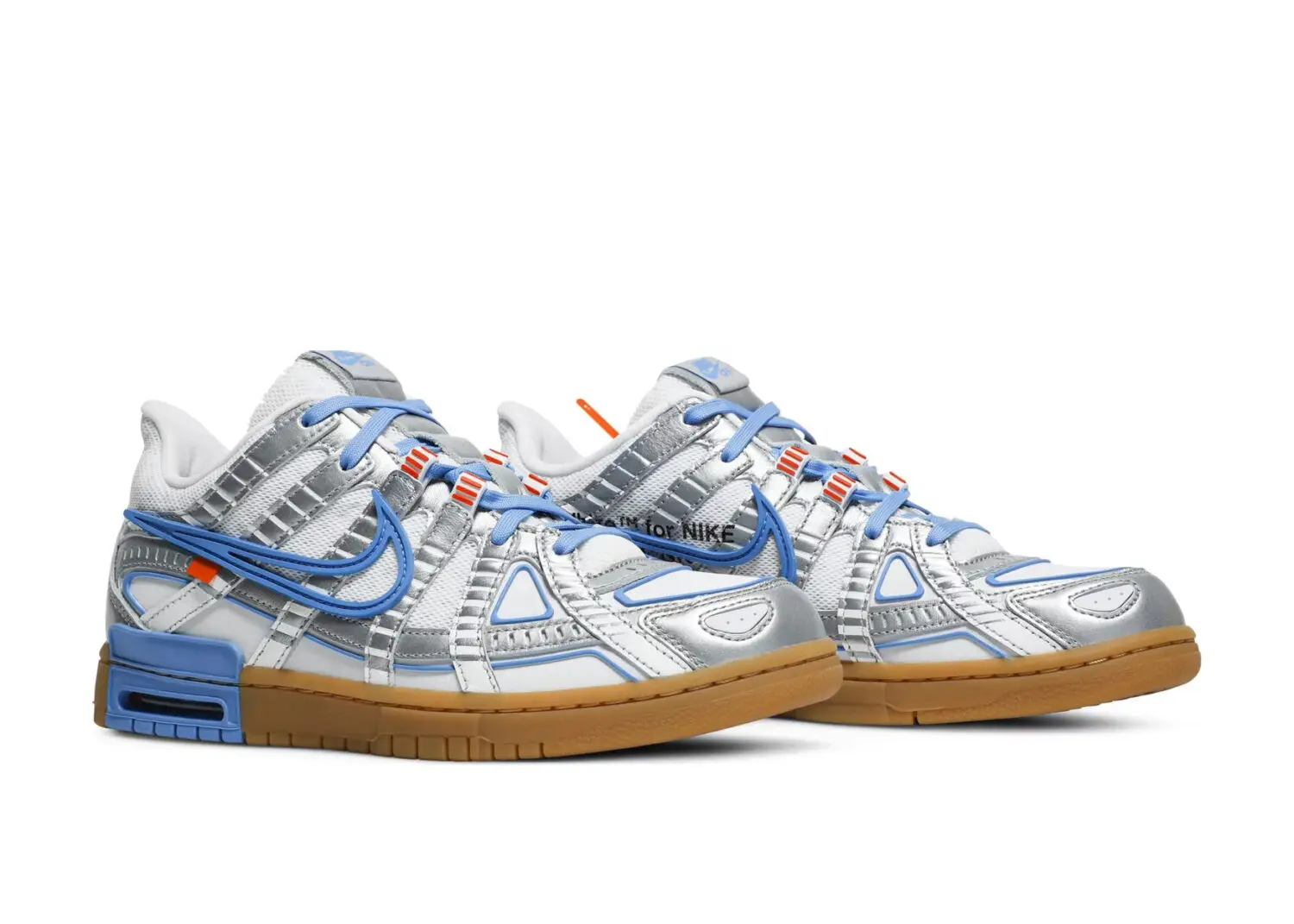 nike air rubber dunk off white unc5