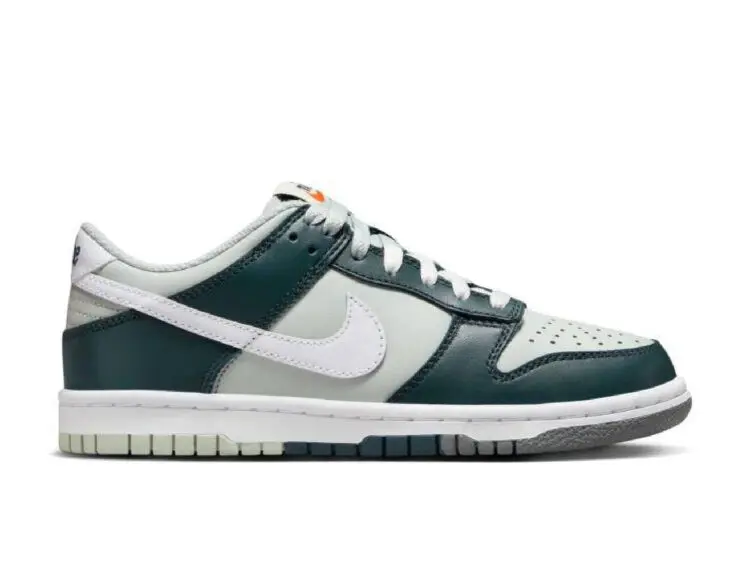 nike dunk low split deep jungle (gs)