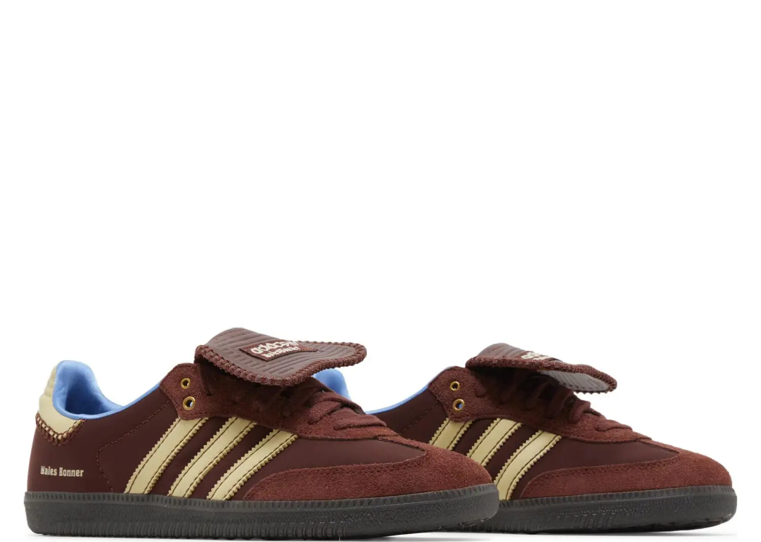 adidas samba nylon wales bonner fox brown
