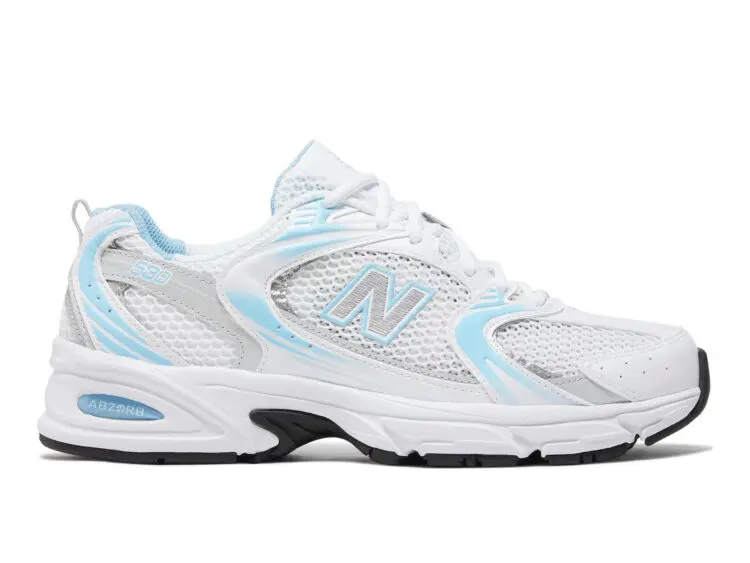 new balance 530 white blue haze