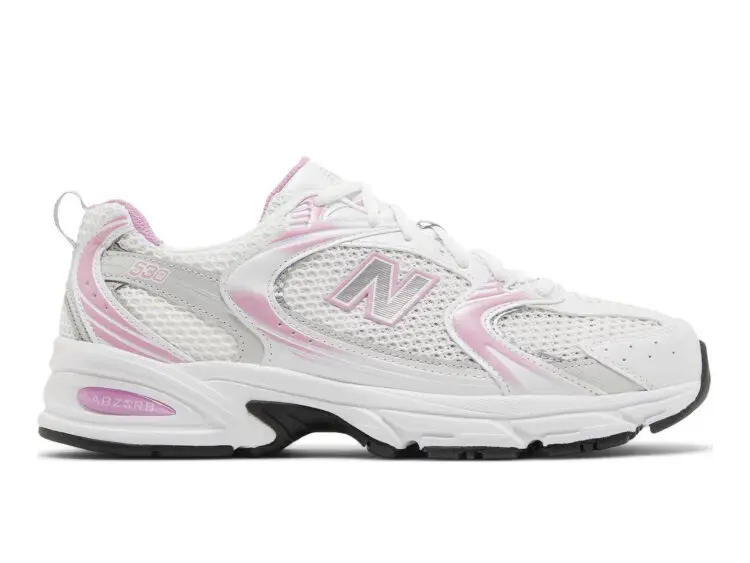 new balance 530 white pink