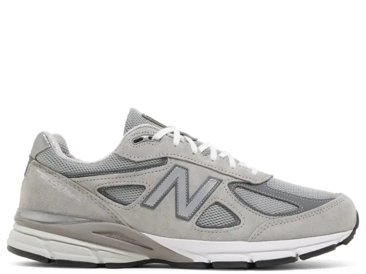 new balance 990v4 made in usa grey silver
