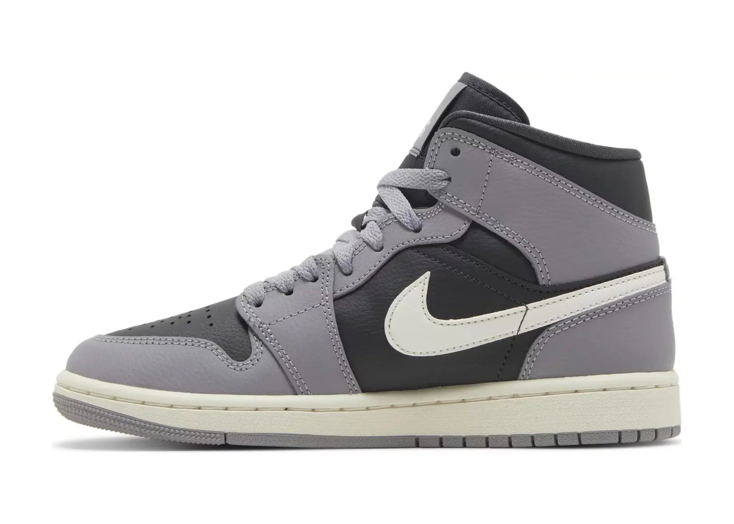 nike air jordan 1 mid cement grey (w)2