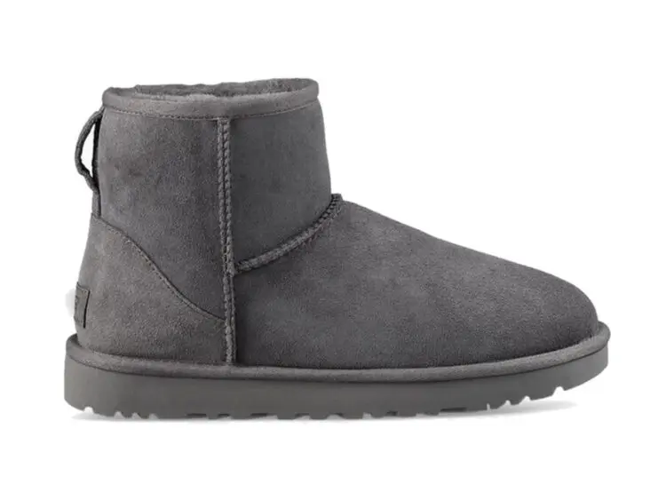 ugg classic mini ii boot grey (w)