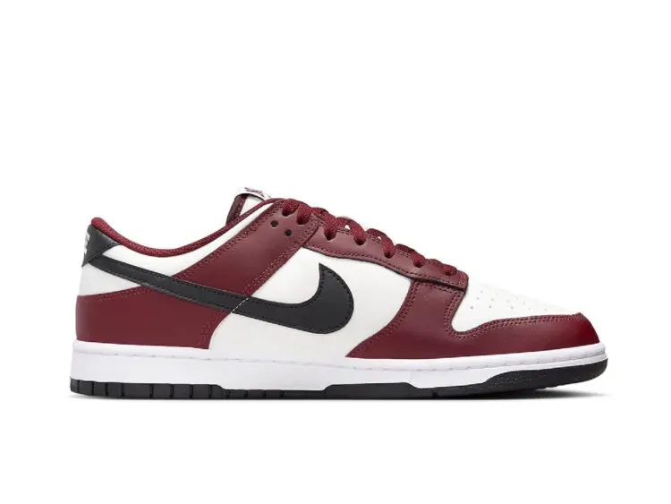 nike dunk low dark team red black