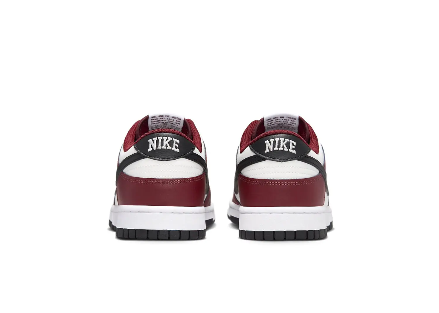nike dunk low dark team red black4