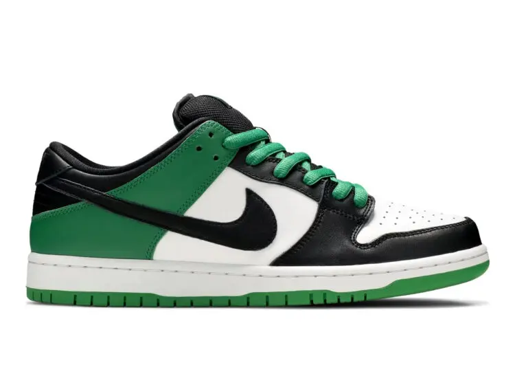 nike sb dunk low classic green
