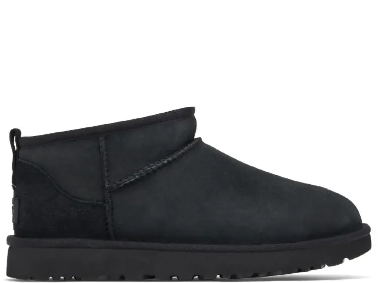 ugg classic ultra mini boot black (w)