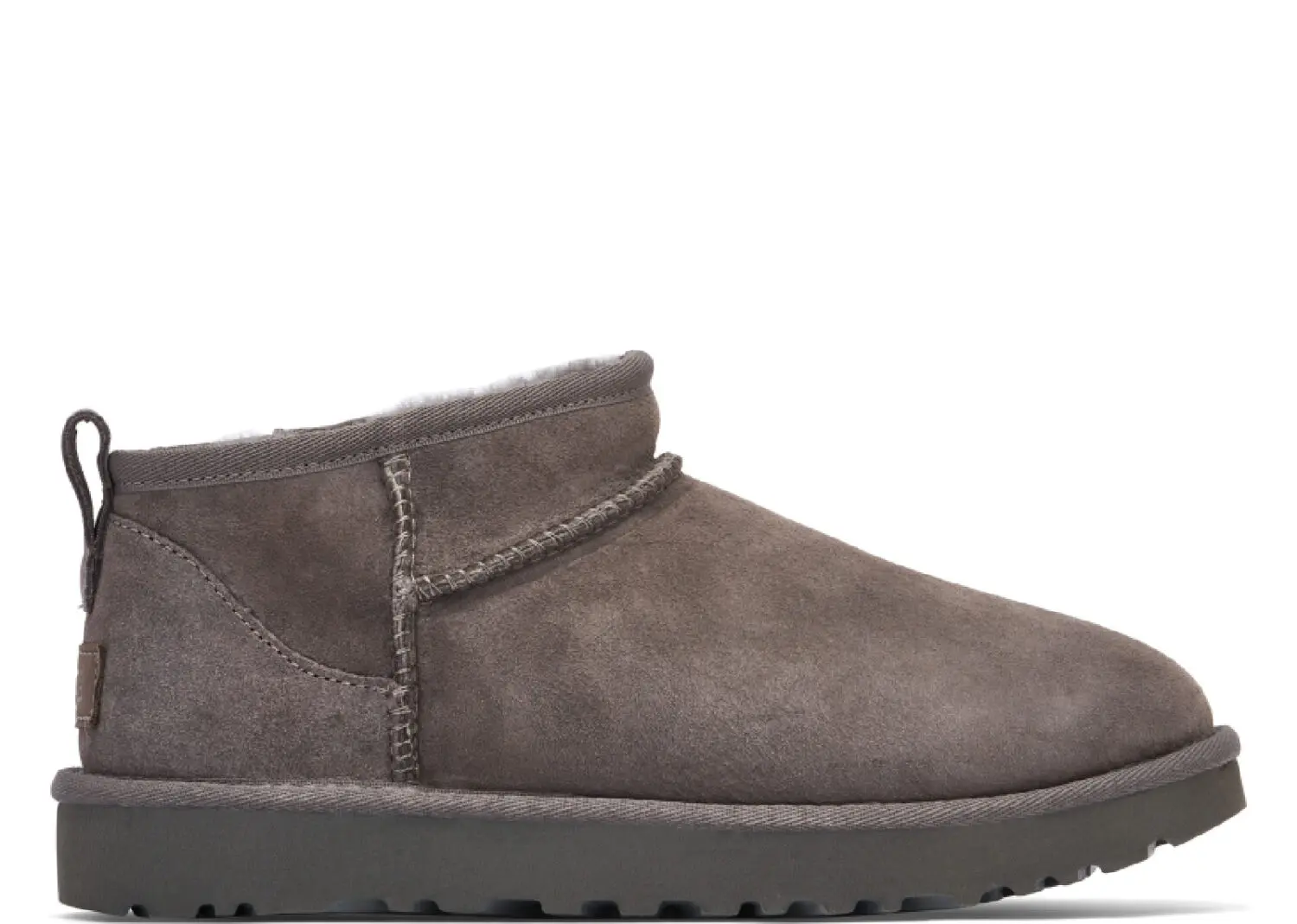 ugg classic ultra mini boot grey (w)