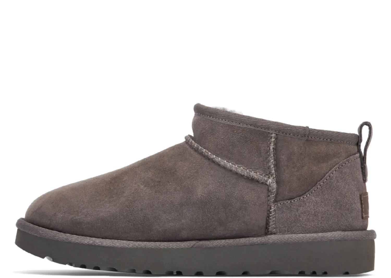 ugg classic ultra mini boot grey (w)