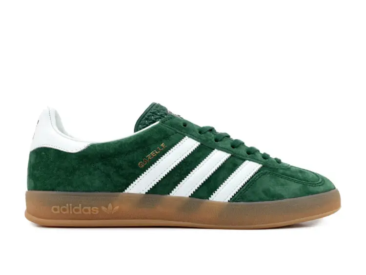 adidas gazelle indoor collegiate green gum