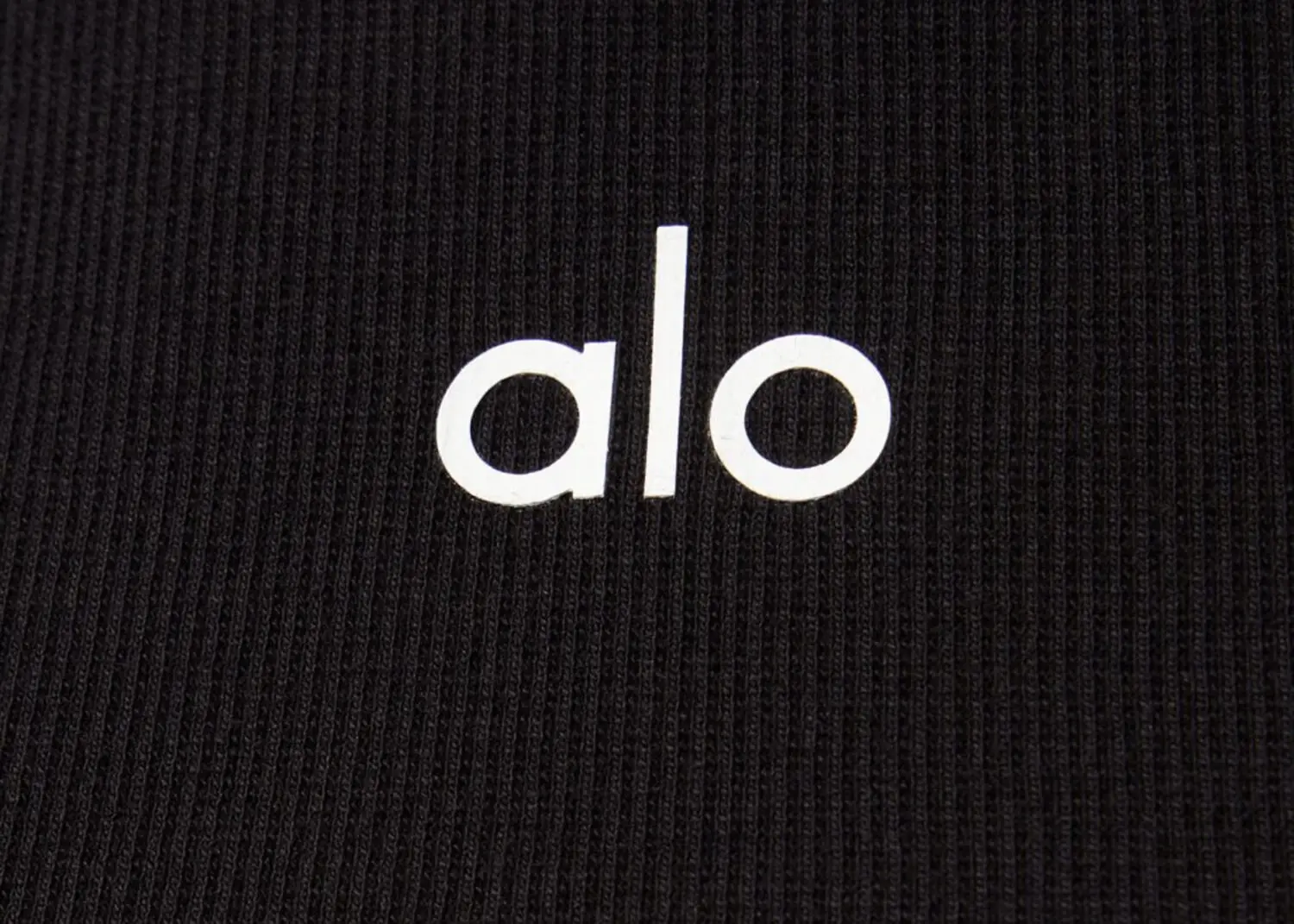 alo yoga aspire tank black white