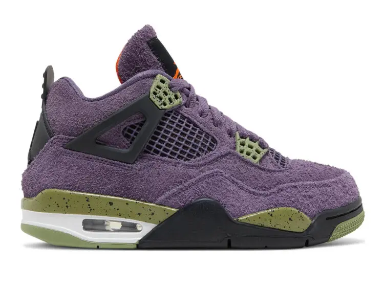 nike air jordan 4 retro canyon purple (w)