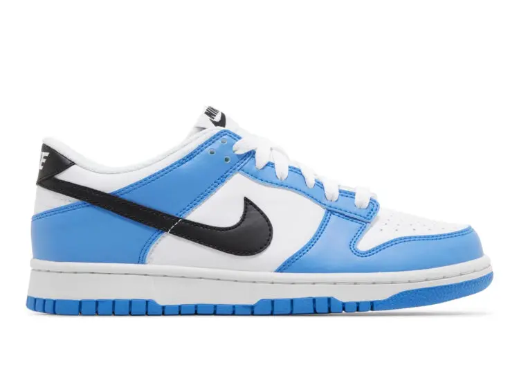 nike dunk low photo blue (gs)