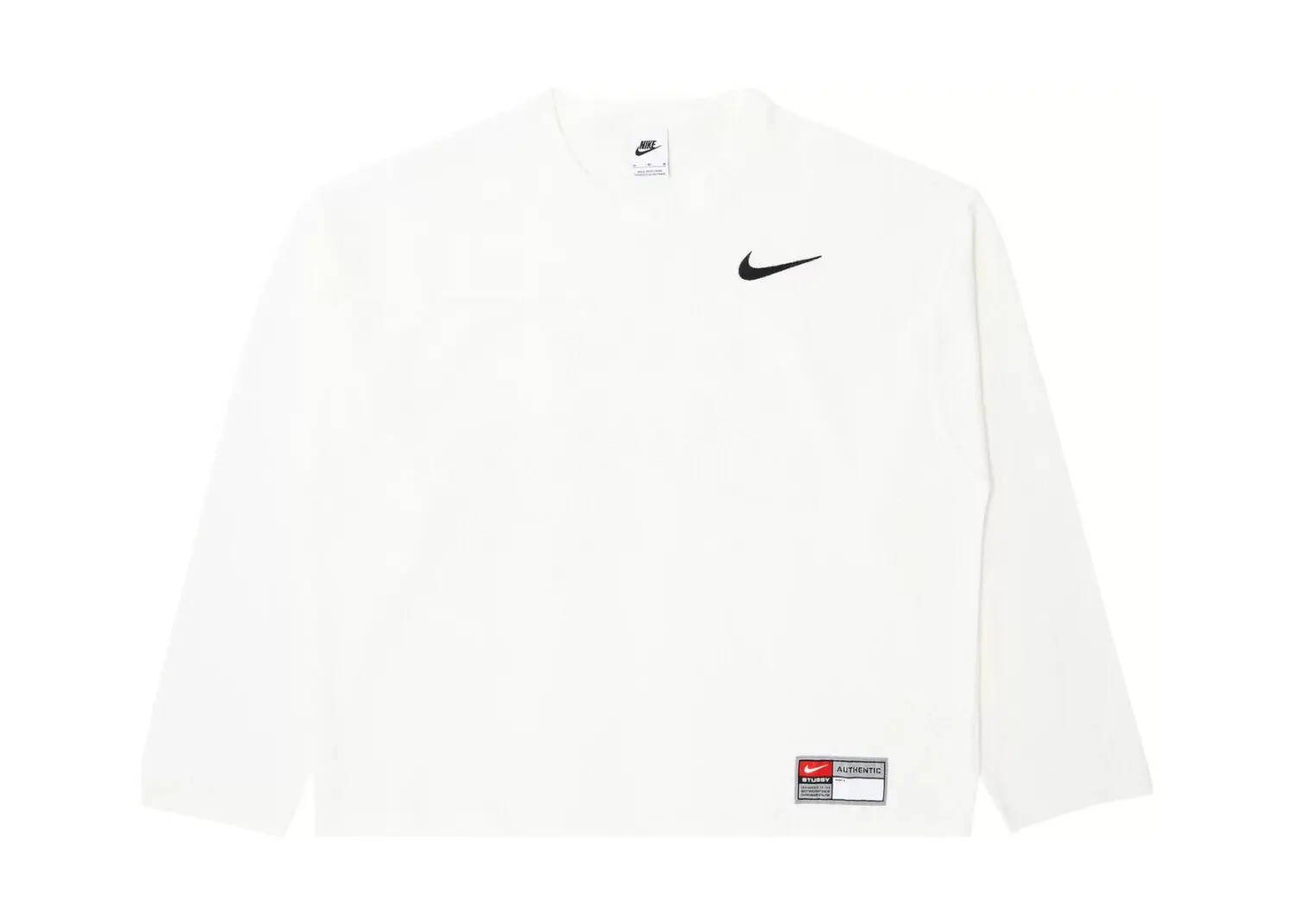 stüssy x nike dri fit mesh jersey sail