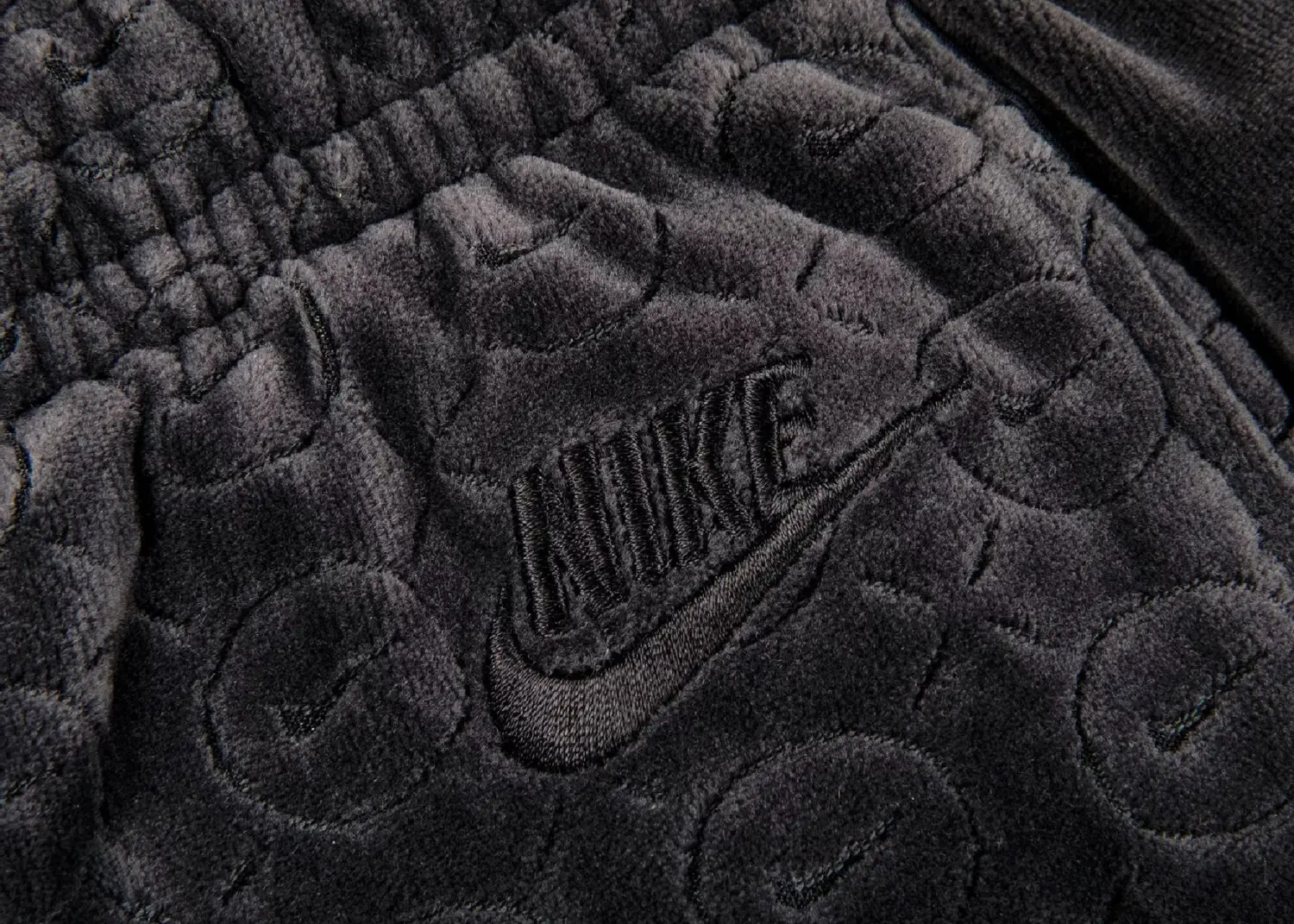 supreme nike velour track pant black 3