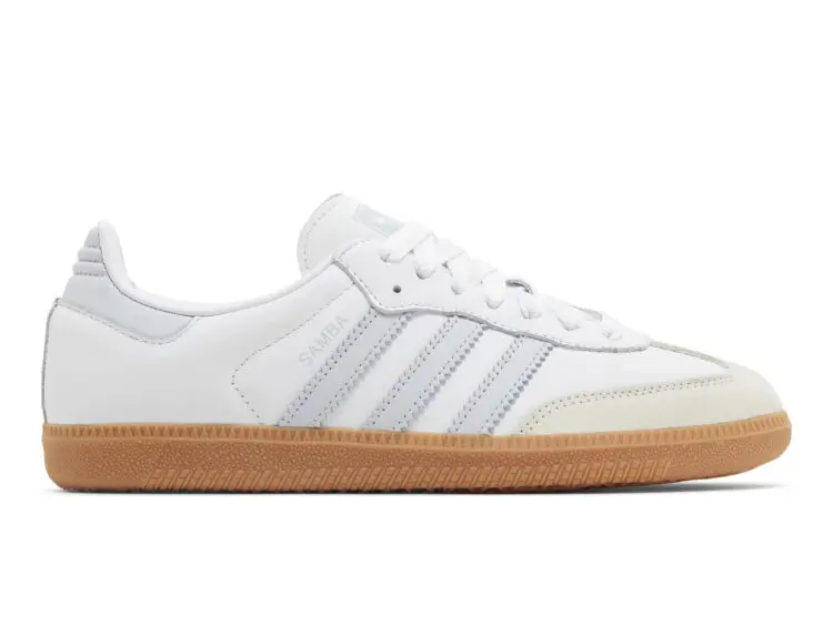 adidas samba og white halo blue gum (w)