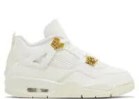 nike air jordan 4 retro metallic gold (w)