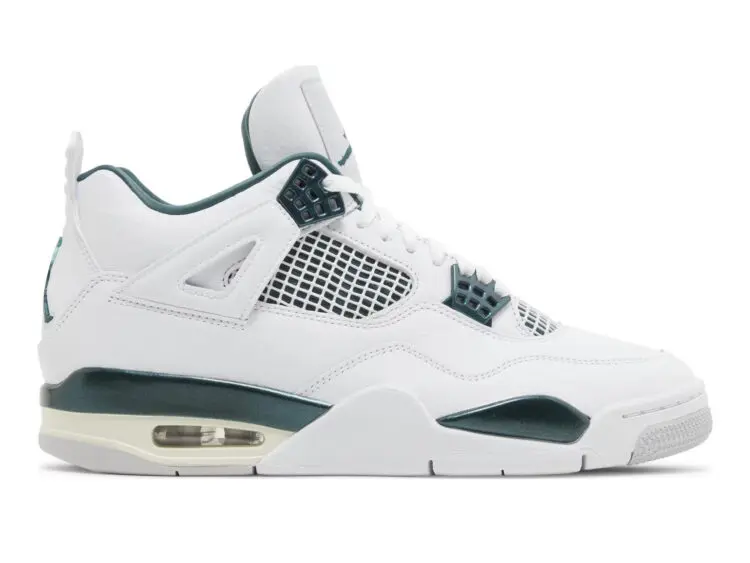 nike air jordan 4 retro oxidized green