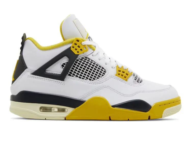 nike air jordan 4 retro vivid sulfur (w)