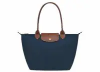 longchamp le pliage original medium tote bag navy