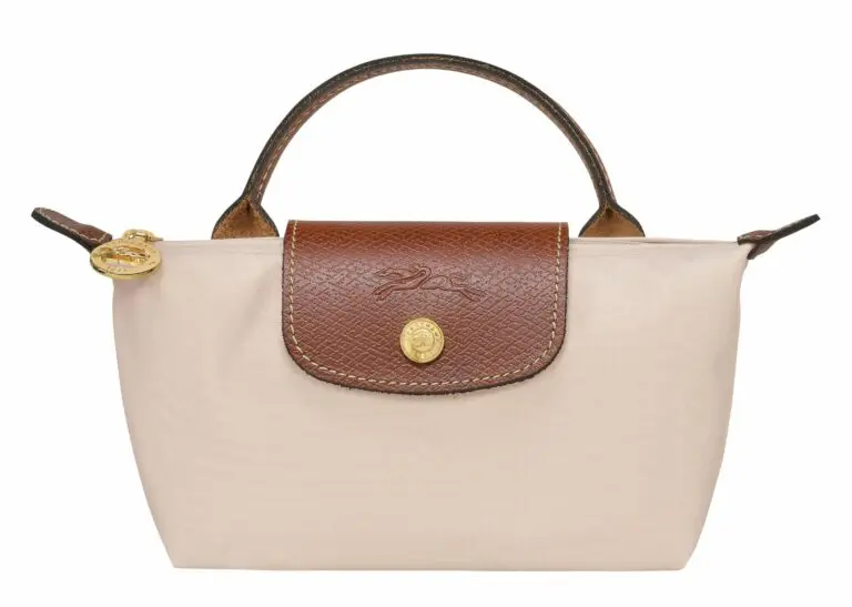 longchamp le pliage original pouch with handle paper